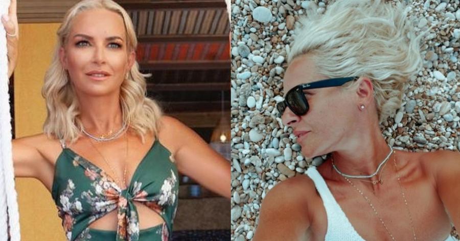 Όλα τα βλέμματα πάνω στη Μαρία Μπεκατώρου: Το καλοκαιρινό φόρεμα σε γήινες αποχρώσεις που είναι η τάση της σεζόν