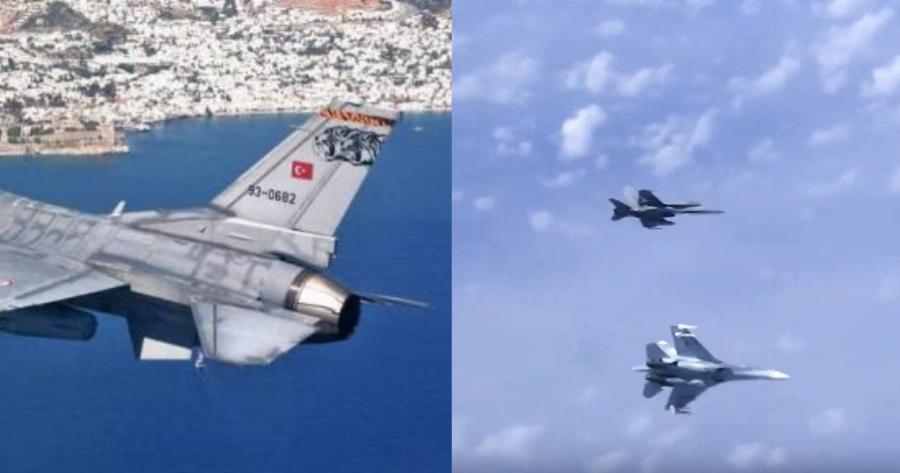 Κανένας σεβασμός από τους Τούρκους: Ανήμερα του Δεκαπενταύγουστου παραβίασαν τον εθνικό εναέριο χώρο