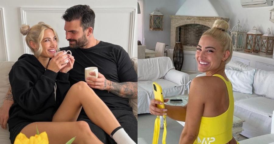 Με μια ανάρτηση έδειξε την ανακαίνιση: Η εγκυμονούσα Ιωάννα Τούνη δείχνει για πρώτη φορά την σπιταρόνα της