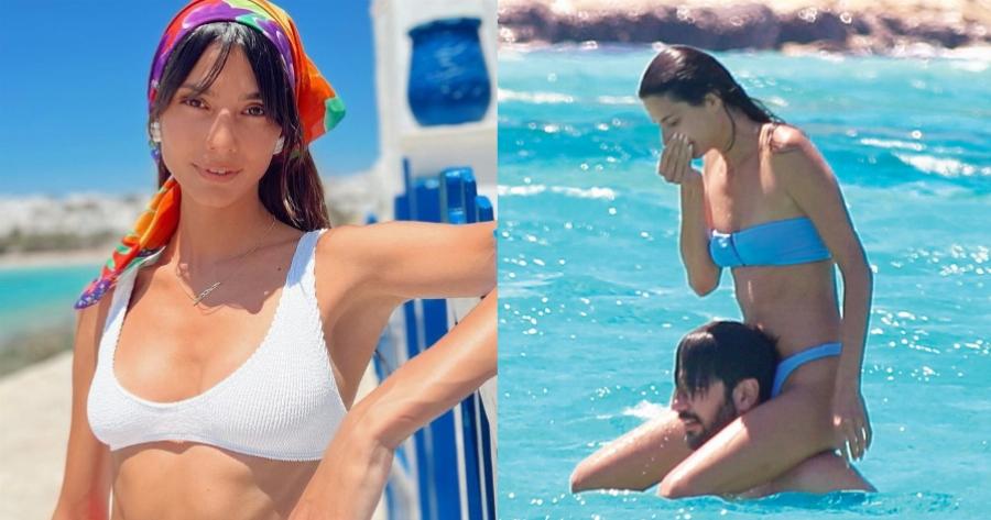 Χλιδή, σκάφη και θάλασσα: H  Ηλιάνα Παπαγεωργίου πιο ερωτευμένη από ποτέ απολαμβάνει τις διακοπές της με τον σύντροφο της