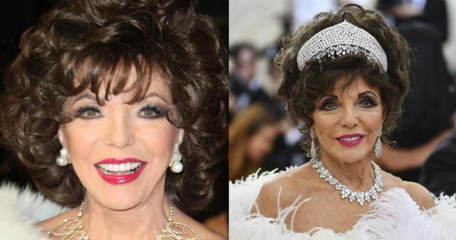 Αποκάλυψε το μυστικό για τον ευτυχισμένο γάμο της: Η 89χρονη Τζόαν Κόλινς ποζάρει με μπλε μπικίνι, παρέα με τον 56χρονο σύζυγό της