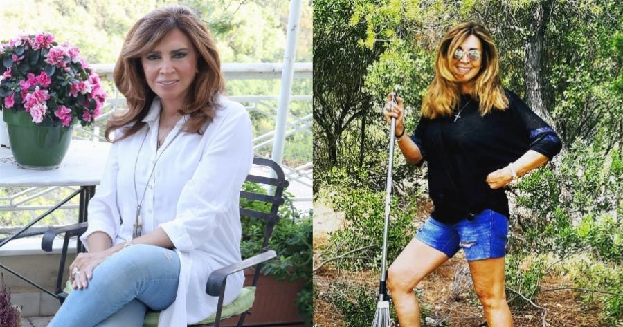 Μέσα στα δέντρα, με τεράστια πισίνα και μοναδική θέα: Θα πάθετε πλάκα με το εξοχικό της Μιμής Ντενίση στον Θεολόγο