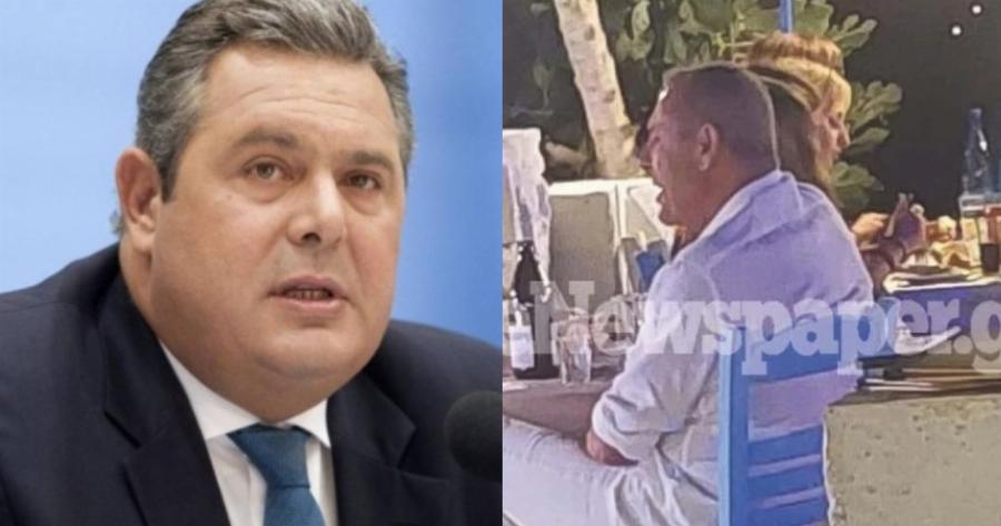 Άλλος άνθρωπος ο Πάνος Καμμένος: Με τη σύζυγο του για διακοπές στη Σκόπελο με αλλαγμένη την εμφάνιση του