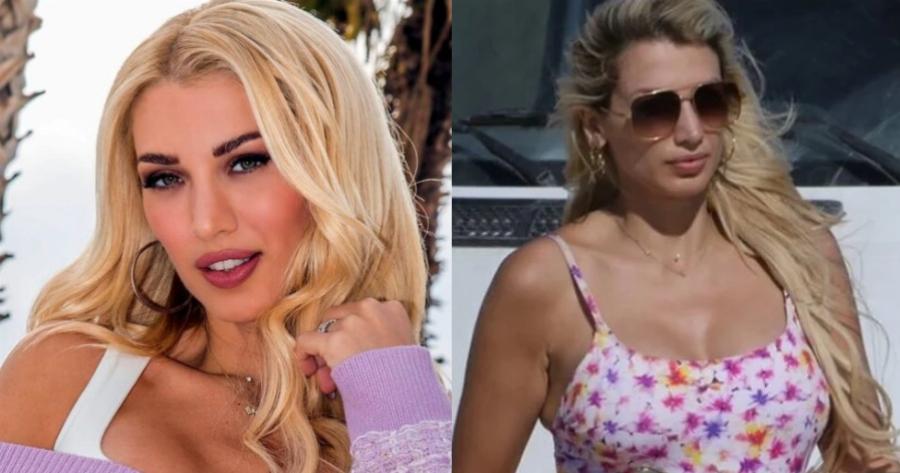 Δεν μπορεί να κρυφτεί πια: Οι νέες φωτογραφίες της Σπυροπούλου στον 5ο μήνα της εγκυμοσύνης με μαγιό και φουσκωμένη κοιλίτσα