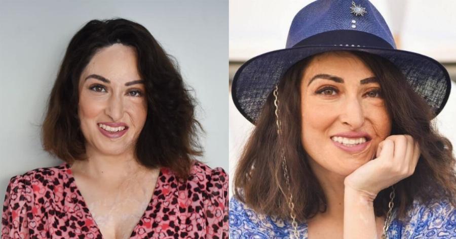 Κούκλα και πιο λαμπερή από ποτέ: Η Ιωάννα Παλιοσπύρου στην παραλία με εντυπωσιακό ψάθινο καπέλο και λαμπερό χαμόγελο