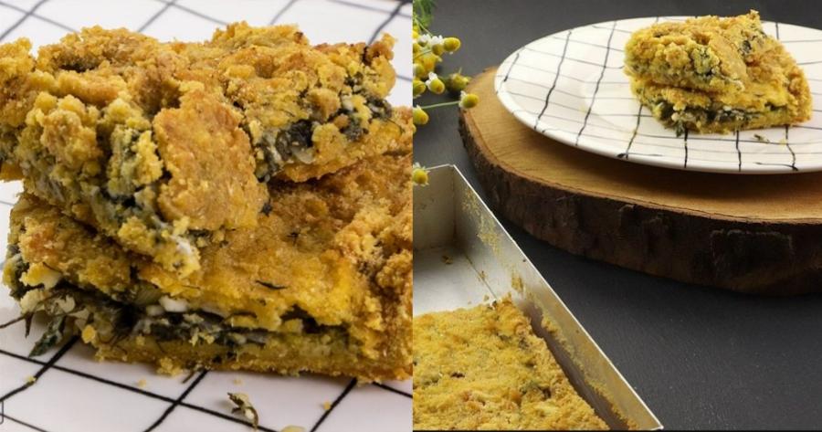 Αρβανίτικη «Πισπιλίτα» του ονείρου: Η χορτόπιτα χωρίς φύλλο με καλαμποκάλευρο που θα σε ξετρελάνει