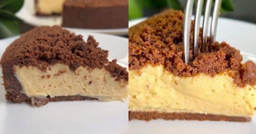 Γλυκός πειρασμός έτοιμος σε 5 λεπτά: Λαχταριστό γλυκό ψυγείου με μπισκότα και κρέμα γάλακτος