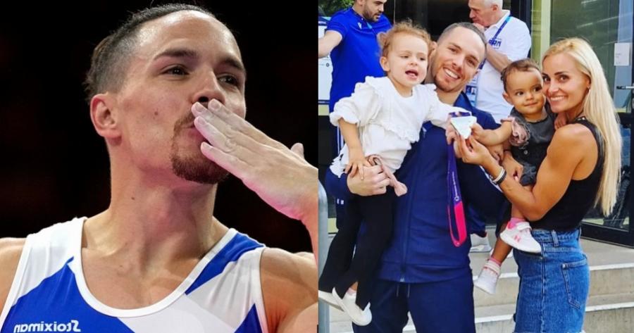 Έγραψε ιστορία και πάλι: Η τρυφερή φωτογραφία του Λευτέρη Πετρούνια με τη σύζυγο και τις κόρες του μετά το 6ο χρυσό