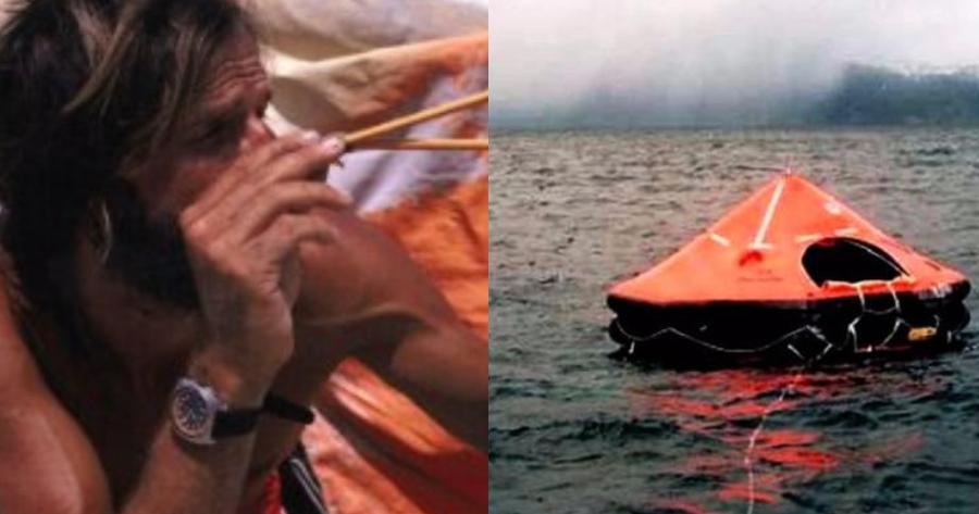«Είμαι στη μέση του ωκεανού, γύρω μου είναι γεμάτο καρχαρίες»: Η ιστορία του άνδρα που επιβίωσε 76 ημέρες σε μια σωσίβια λέμβο