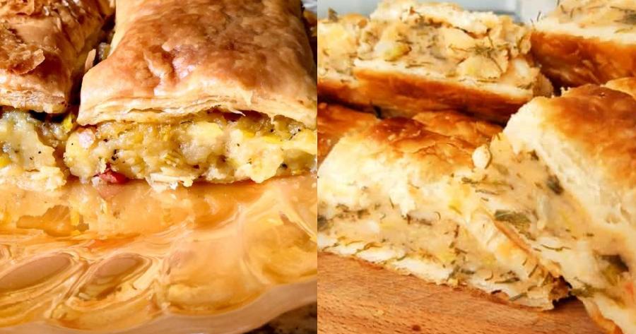 Σκέτη μούρλια: Η συνταγή από το χωριό για μια νηστίσιμη πατατόπιτα με χωριάτικο φύλλο