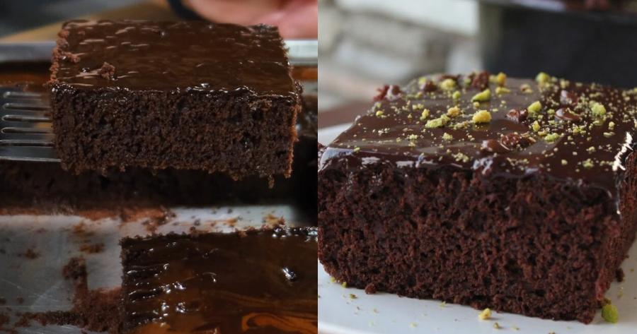 Για τους σοκολατοφάγους: Νηστίσιμη σοκολατόπιτα, ζουμερή και με ελάχιστα υλικά