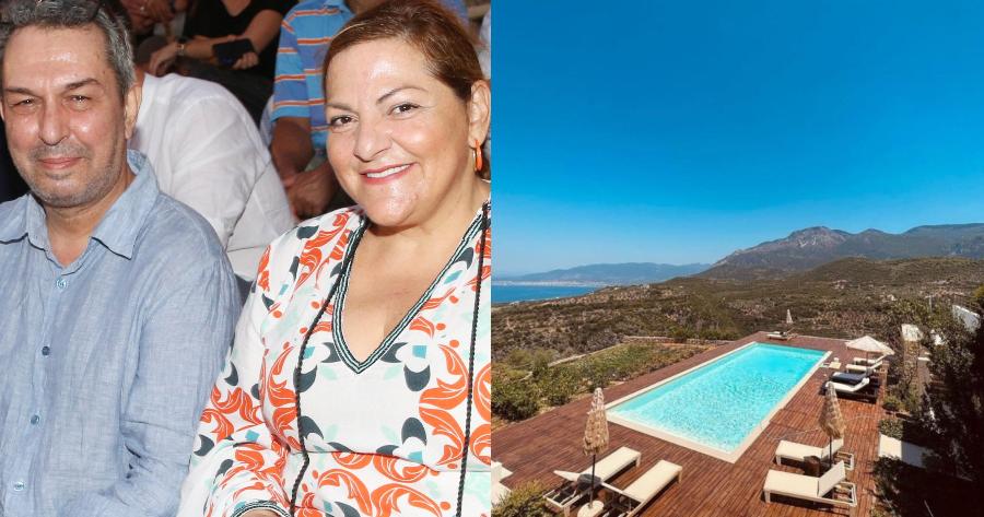 Ένας παράδεισος από πέτρα με θέα τη θάλασσα: Κόβει την ανάσα το πολυτελές ξενοδοχείο της Σταυροπούλου και του Χατζηπαναγιώτη στη Μεσσηνία