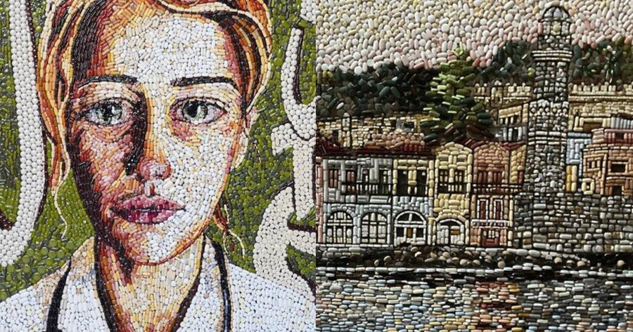 «Μέσω της τέχνης υπάρχει θεραπεία»: Η Ελληνίδα γιατρός που φτιάχνει τα πιο ονειρικά ψηφιδωτά με ληγμένα φάρμακα