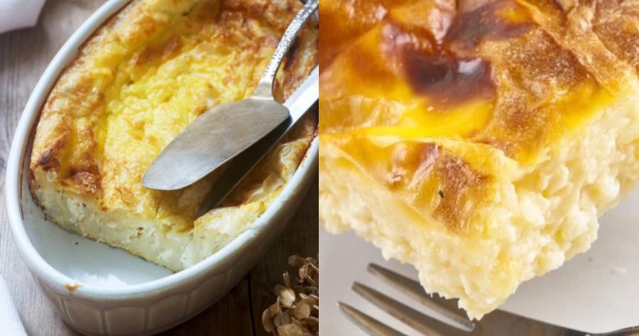 Τυρόπιτα χωρίς φύλλο για καλοφαγάδες: Πανεύκολη εκτέλεση με 2 κινήσεις και έτοιμη σε 10 λέπτα