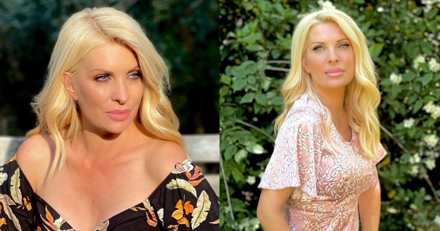 Όλα τα βλέμματα πάνω της στη βάφτιση: Η Ελένη Μενεγάκη με πολύχρωμο και maxi φόρεμα έκλεψε τις εντυπώσεις