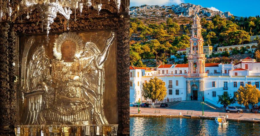 Παράκληση για τον Πανορμίτη: Μπουκάλι με τάμα ταξίδεψε από την Εύβοια μέχρι την Τήλο