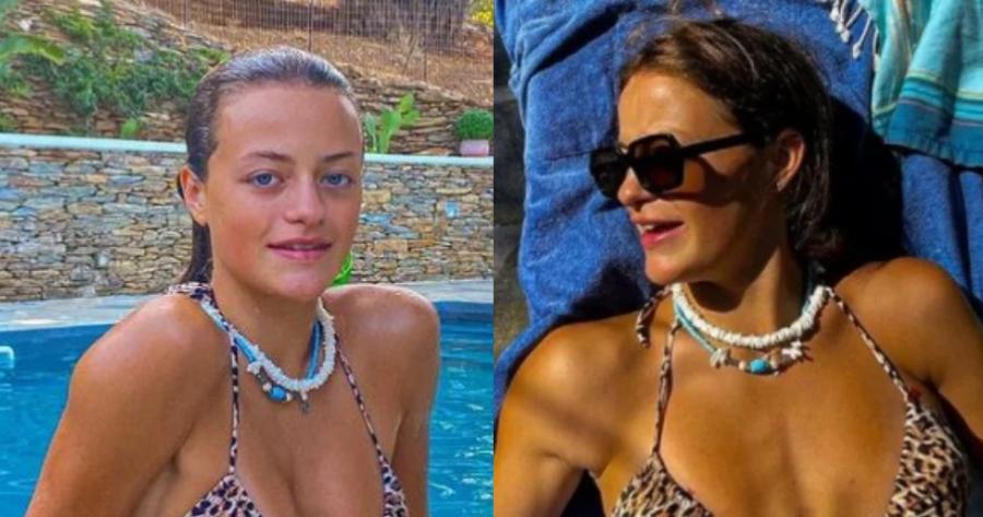 Το διαδίκτυο ξετρελάθηκε με τη Γαία Μερκούρη: Η σύντροφος του Άγγελου Λάτσιου προκαλεί σούσουρο με κοφτό μαγιό