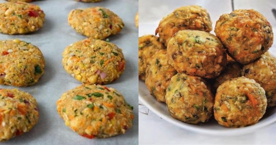 Καλύτερα και από τα κανονικά: Νηστίσιμα  λαχταριστά κεφτεδάκια από πατάτες, κολοκυθάκια και καρότα