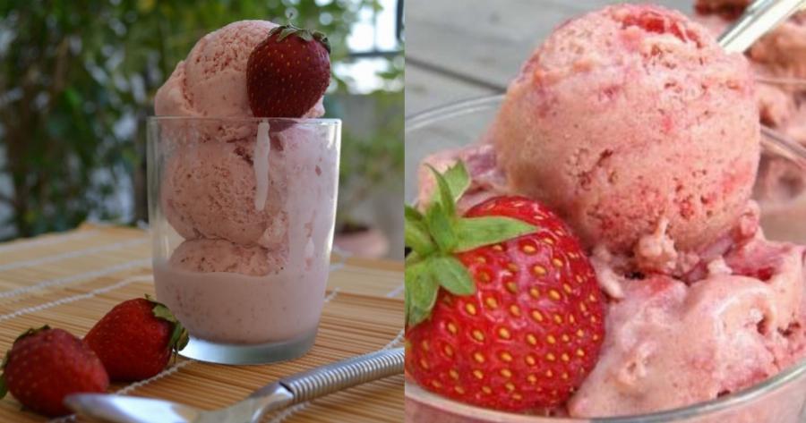 Το πιο γλυκό όνειρο: Πώς μπορείτε να φτιάξετε παγωτό φράουλα σε 45 δευτερόλεπτα