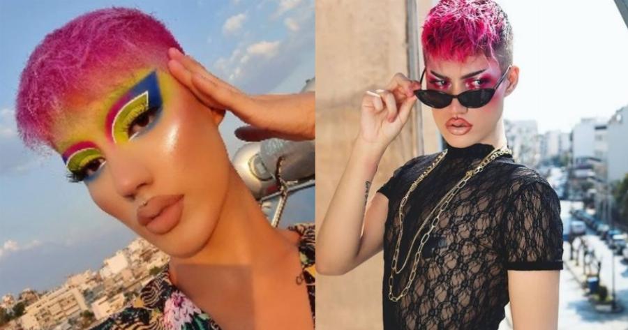 «Γκρεμίστηκαν» τα σοκάκια της Μυκόνου με την εμφάνιση του: Ο Θέμης Κανέλλος του Big Brother με μπικίνι και μίνι ροζ φούστα