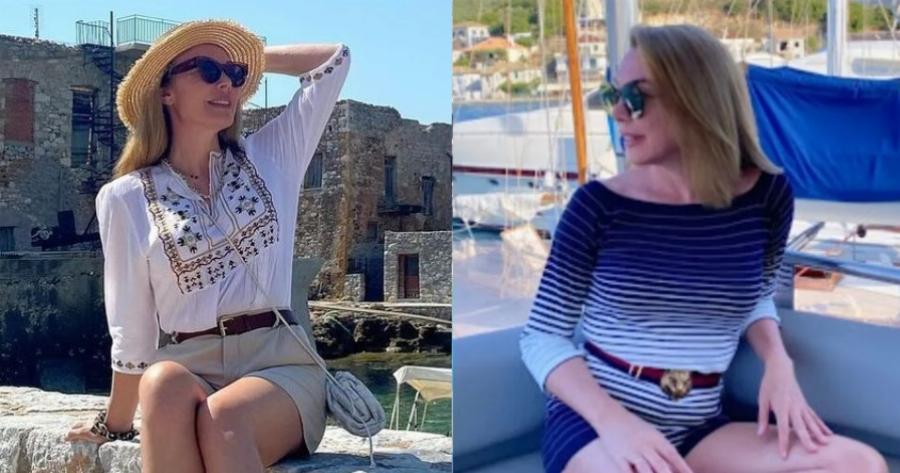 Όλο το νησί κοιτούσε το σκάφος της: «Κάγκελο» οι ντόπιοι με την εμφάνιση της Τατιάνας Στεφανίδου