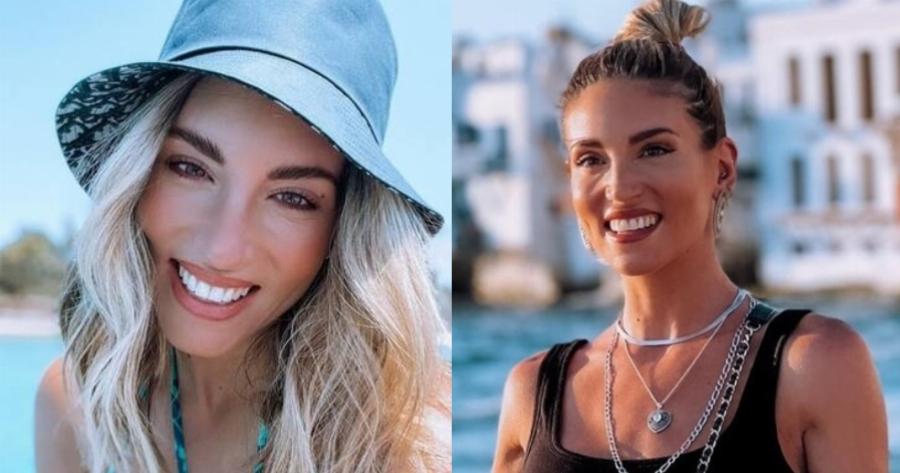 ”Χαμός” με την Αθηνά Οικονομάκου: Φωτογραφήθηκε στην άμμο με μικροσκοπικό μπικίνι και συγκρίθηκε με την Beyonce