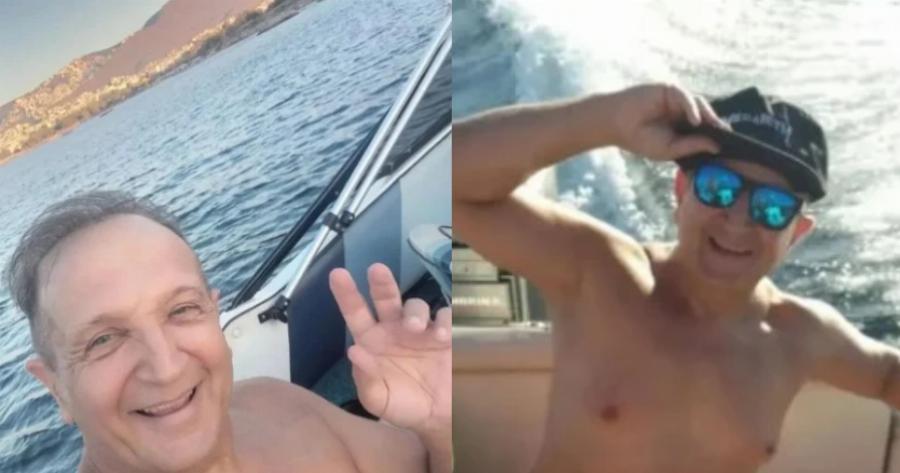 Όλα τα βλέμματα πάνω στον Σπύρο Μπιμπίλα: Φόρεσε το μαγιό του και πόζαρε πάνω σε βάρκα