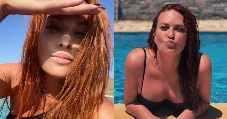 Γυναικάρα με τα όλα της η Σίσσυ Χρηστίδου: Η φωτογραφία που προκάλεσε χαμό με μαύρο μπικίνι και τέλειες αναλογίες