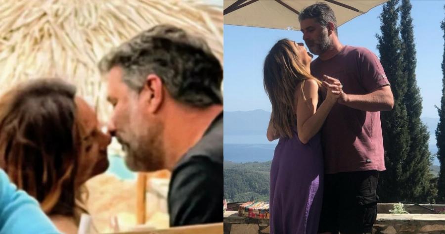 Δεν κρύβεται ο έρωτας τους: Χέρι-χέρι Βανδή και Μπισμπίκης στα σοκάκια της Πάρου