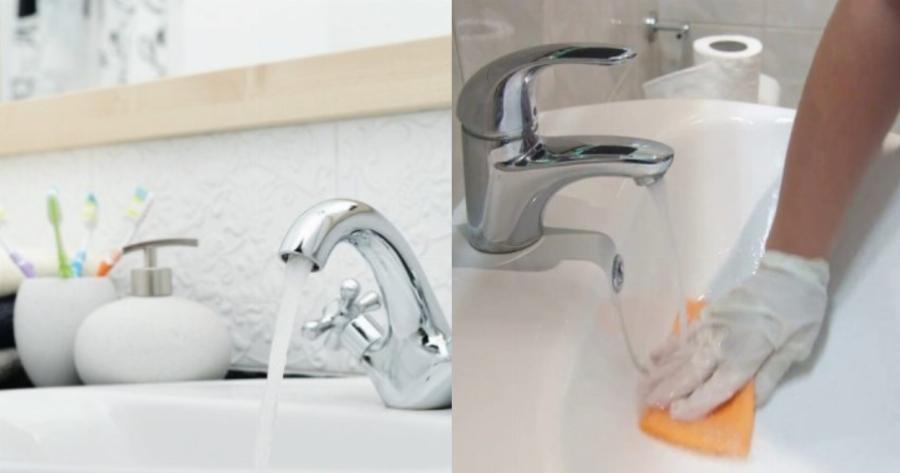 Δεν είχαμε ιδέα: Αυτό είναι το υλικό που κάνει τον νιπτήρα να αστράφτει και το καθάρισμα γίνεται παιχνιδάκι