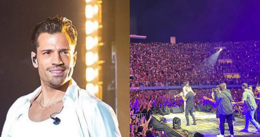 Έκανε χαμό ο Κωνσταντίνος Αργυρός: Συναυλία με πάνω από 25.000 θεατές στο Ηράκλειο