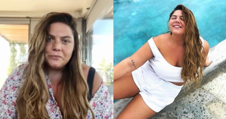 Πιο σέξι και όμορφη από ποτέ η Δανάη Μπάρκα: Η “πικάντικη” φωτογραφία με μαγιό και η πόζα πάνω στα βράχια