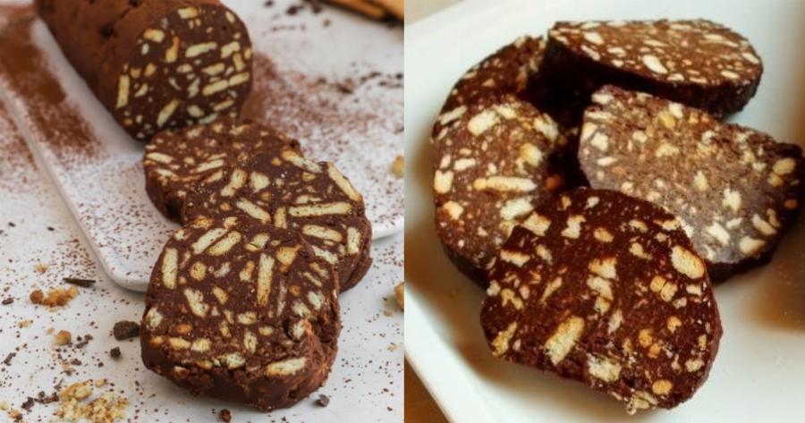 Για να φάτε χωρίς τύψεις: Υγιεινός και πεντανόστιμος κορμός σοκολάτας χωρίς ζάχαρη, βούτυρο και αυγό