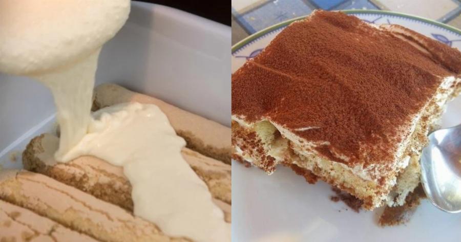 Σκέτη «κόλαση»: Εύκολο γλυκό ψυγείου τιραμισού χωρίς αυγά – Έτοιμο μόλις σε 10 λεπτά