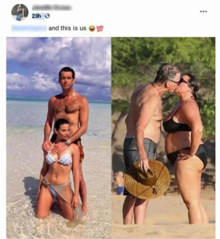 «Αγαπώ κάθε καμπύλη της»: Ο Πιρς Μπρόσναν απαντά στα αρνητικά σχόλια για το σώμα της γυναίκας του