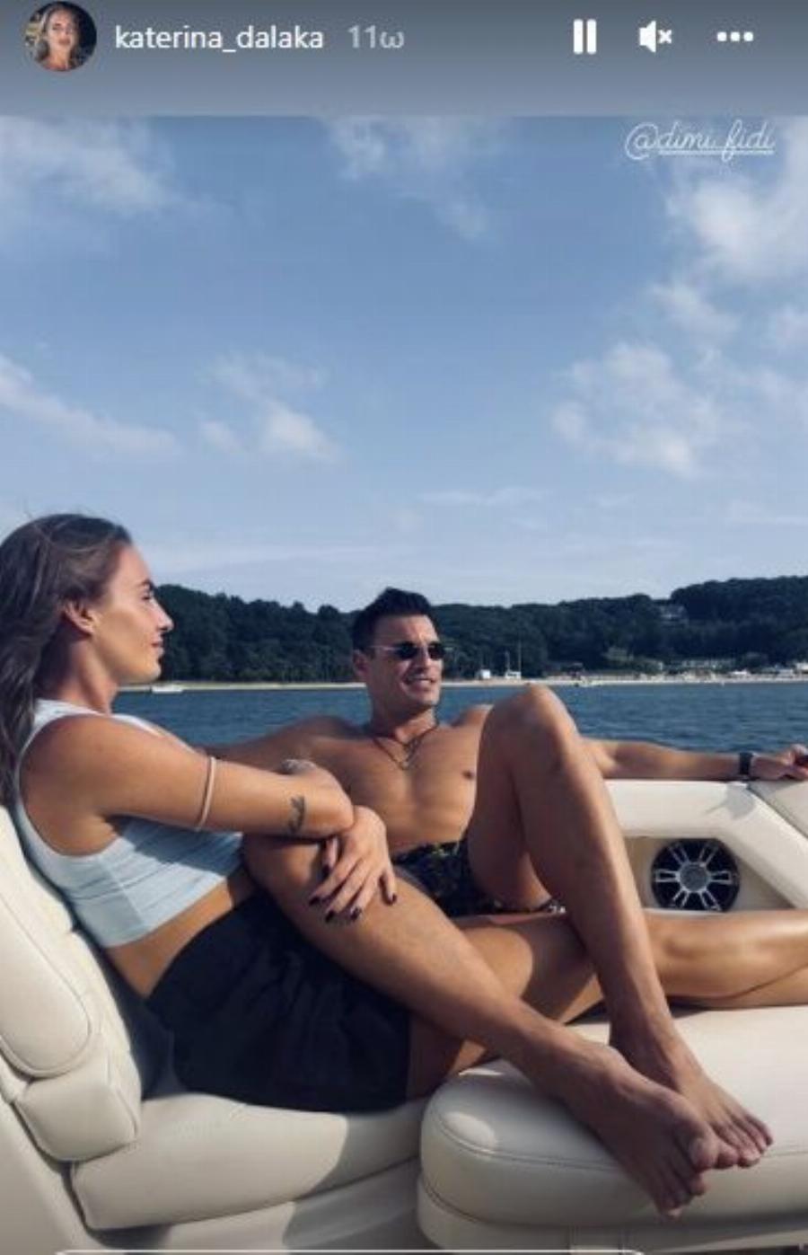 Πιο ερωτευμένοι από ποτέ: Κατερίνα Δαλάκα και Δημήτρης Φιντιρίκος στην Αμερική