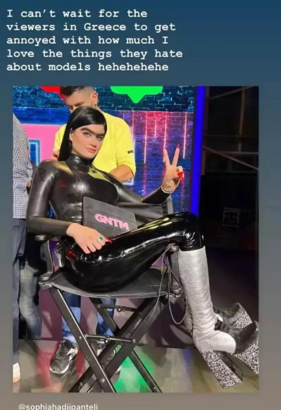 “Ανυπομονώ να ενοχληθούν οι Έλληνες τηλεθεατές”: Νέο χτύπημα της Σοφίας Χατζηπαντελή για το GNTM