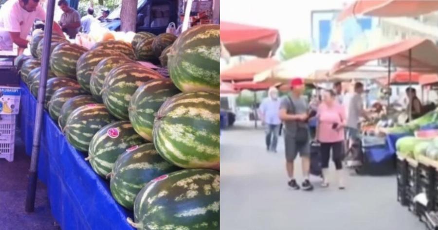 Πήρε πληρωμένη απάντηση: Ρεπόρτερ του ΣΚΑΪ ρωτάει «πόσο κάνουν τα καρπούζια» στη λαϊκή και ακούει ζωντανά ότι δεν περίμενε