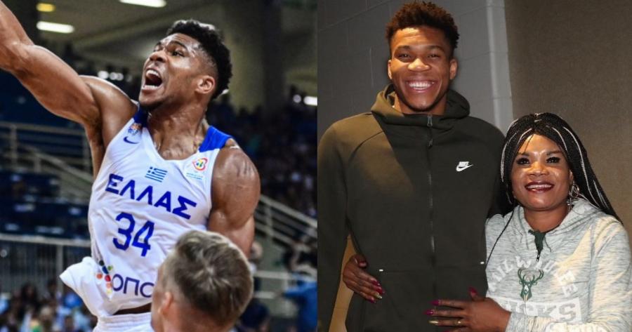 Μητέρα Γιάννη Αντετοκούνμπο: Η μητέρα τους χόρευε στην εξέδρα με την ελληνική σημαία στα χέρια