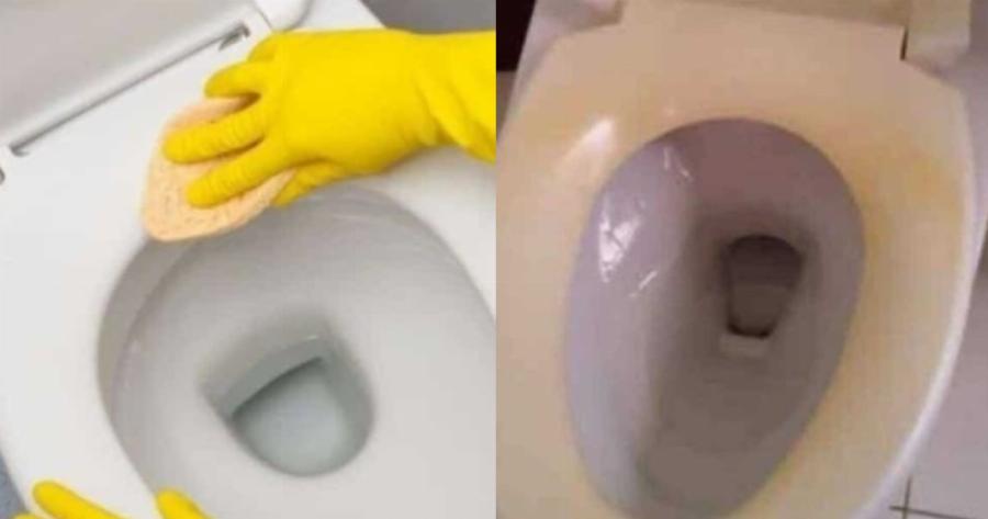 Συμβουλές καθαριότητας: Κιτρινίλα και βρωμιά στο καπάκι της λεκάνης; Πιο αστραφτερό από ποτέ με τον πιο εύκολο τρόπο