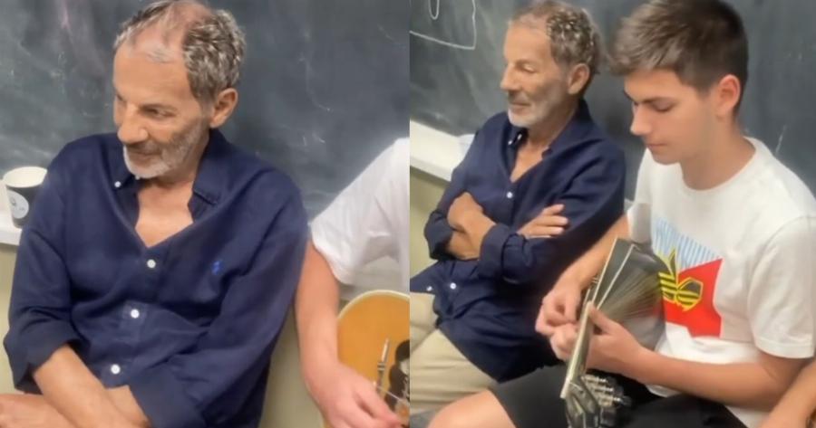 Συγκίνηση στην Σύρο: O Σταύρος Ξαρχάκος κάνει πρόβες με πιτσιρικάδες μουσικούς της Σύρου