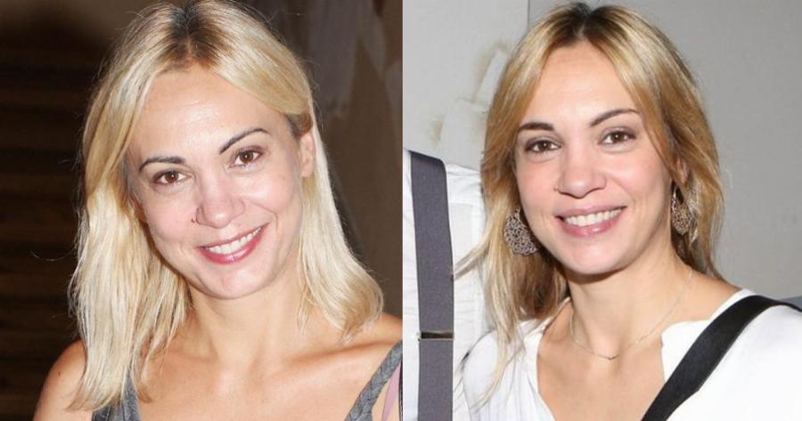 Μοιάζουν σαν δύο σταγόνες νερό: Η σπάνια φωτογραφία της Λίνας Σακκά με την κούκλα αδερφή της