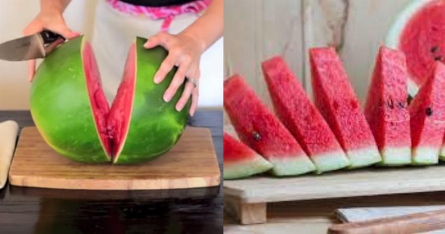 Κόβατε λάθος το καρπούζι: Αυτός είναι ο σωστός τρόπος για να το κόψετε σωστά μέσα σε δευτερόλεπτα
