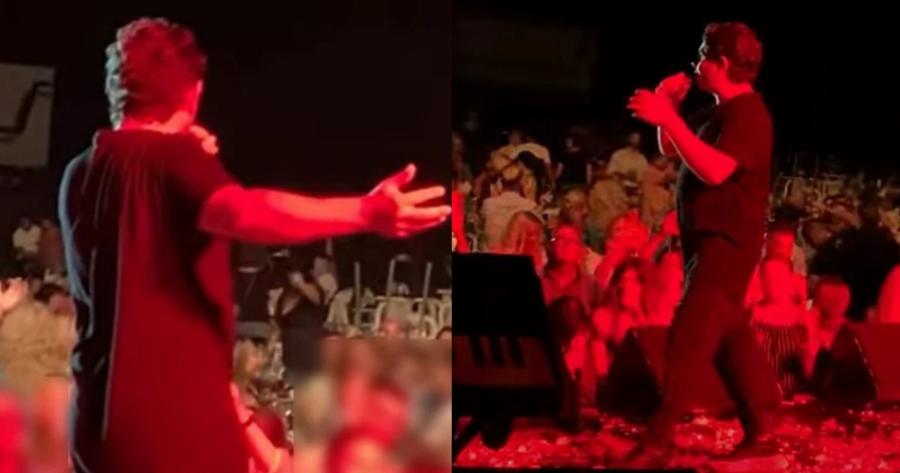 Πεδίο μάχης σε συναυλία του Κουρκούλη: Θαμώνας χτύπησε τον λάθος άνθρωπο και τον έκανε «μαύρο» στο ξύλο