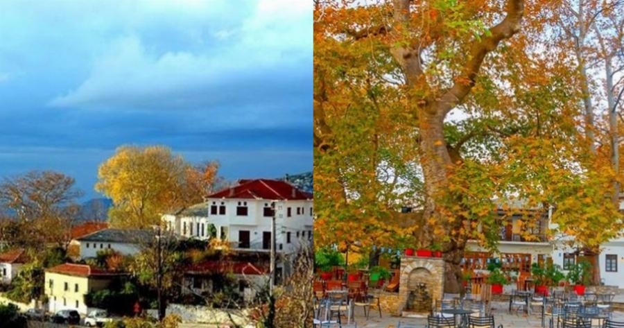 Μαγική θέα και ονειρεμένο τοπίο: Η Πορταριά είναι  το χωριό στο Πήλιο που μοιάζει με ανθισμένο μπαλκόνι