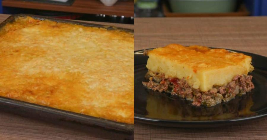 Νοστιμιά από τις λίγες: Απίθανο φαγητό με μελιτζάνες στο φούρνο με πουρέ πατάτας και κιμά