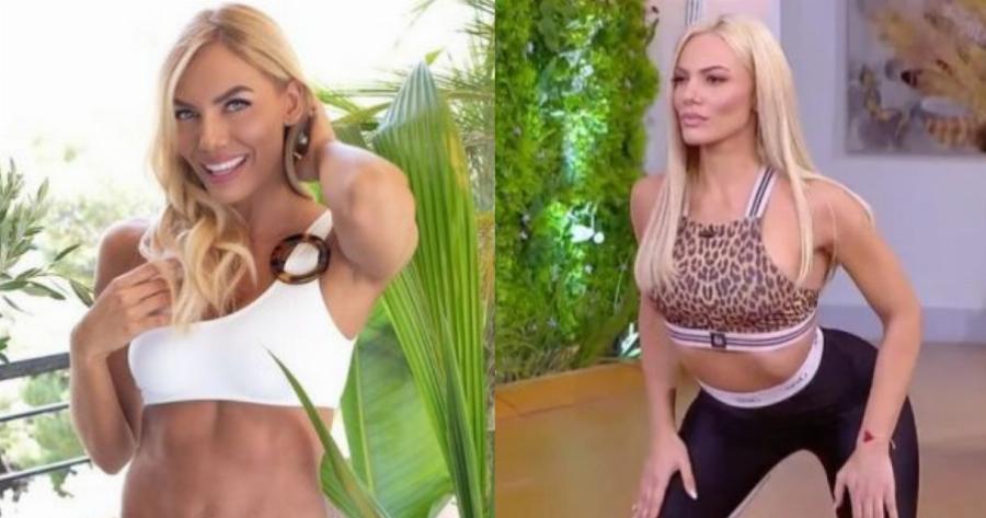 Έχτισε φέτες και διατηρήθηκε σε απίθανη φόρμα: Η Ιωάννα Μαλέσκου ακολούθησε αυτή τη γυμναστική και δεν πήρε κιλά το καλοκαίρι