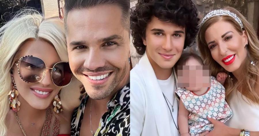 Ο γιος του Γιώργου Τσαλίκη μεγάλωσε και έγινε νονός – Φωτογραφίες από την βάφτιση