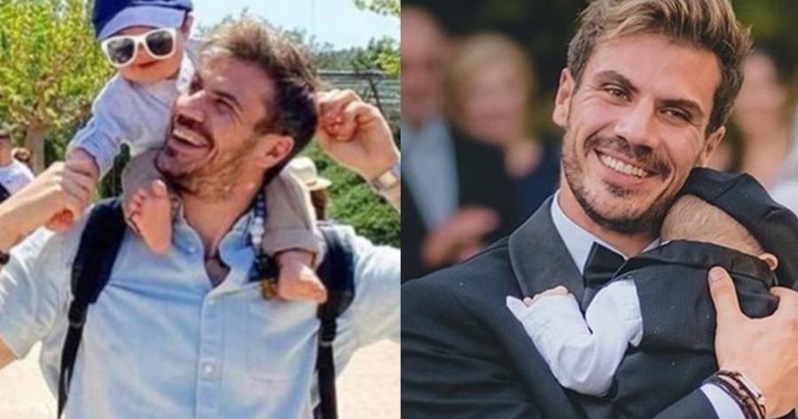 Ο Άκης Πετρετζίκης σε σπάνια στιγμιότυπα με τον γιο του: «Πήγαμε και Φανουρόπιτα στην εκκλησία»