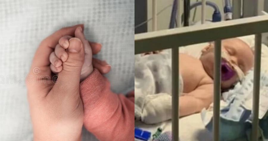 «Ένας συγγενής φίλησε το νεογέννητο γιο μου, άρχισε ξαφνικά να κάνει κάτι πεpίεpγο και κατέληξε στη ΜΕΘ»